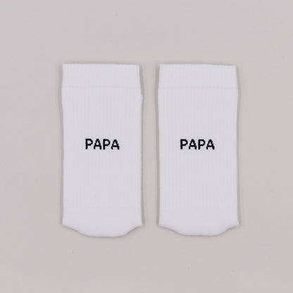 Eulenschnitt Socken "Papa"