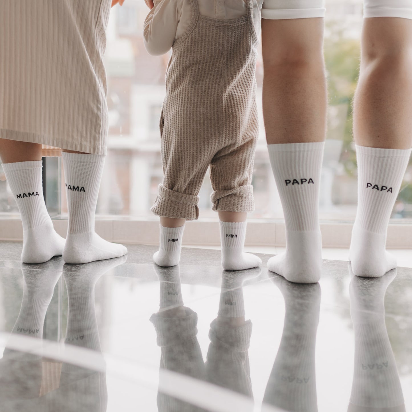 Eulenschnitt Socken "Papa"
