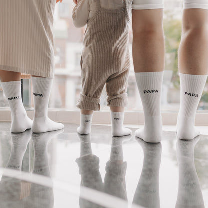 Eulenschnitt Socken "Papa"