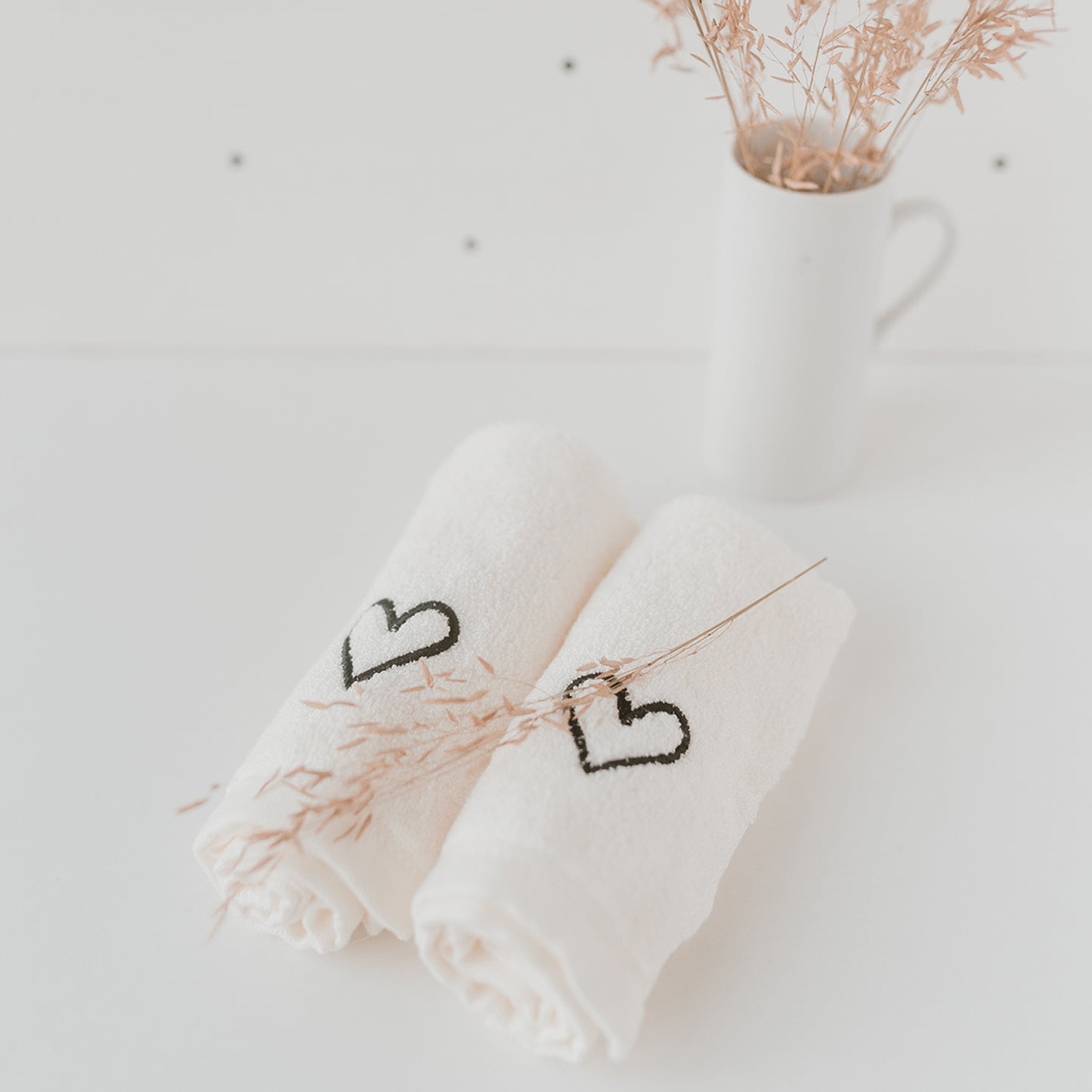 Eulenschnitt Waschlappen 6-er Set