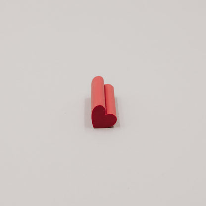 Eulenschnitt Radiergummi "Herz rot"