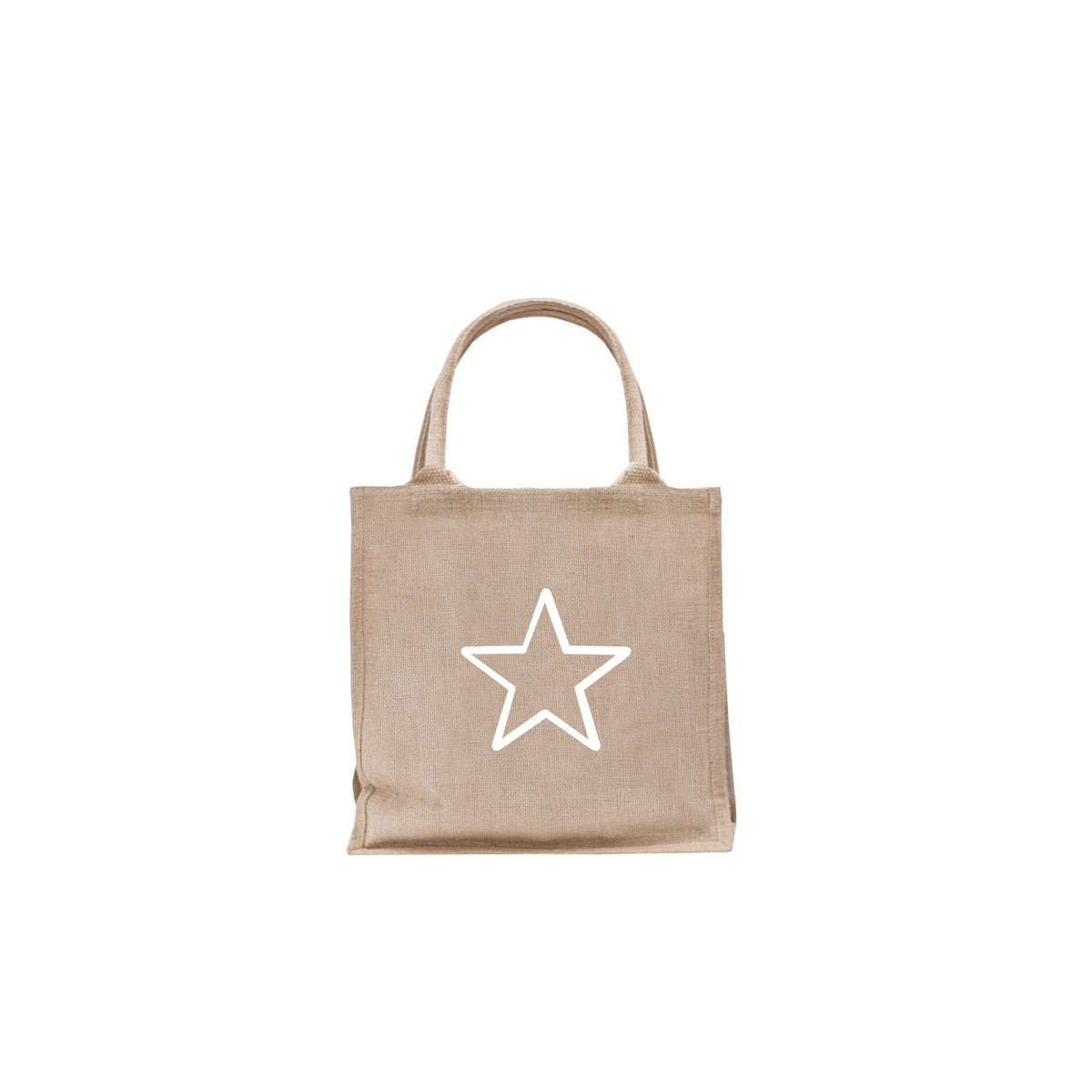 Eulenschnitt Jute Shopper "Sterne & Tanne" 2-er Set